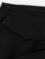 Cargo kalhoty - Plandavý střih Baggy Fit - cerná