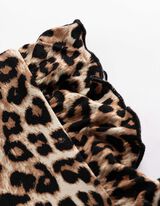 Top - Leopardenmuster - Beige