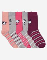 Șosete - Pachet de 5 - Roz