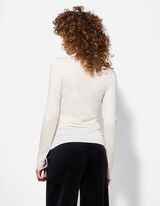 Unterhemd - Viskose-Mix - wei&szlig;