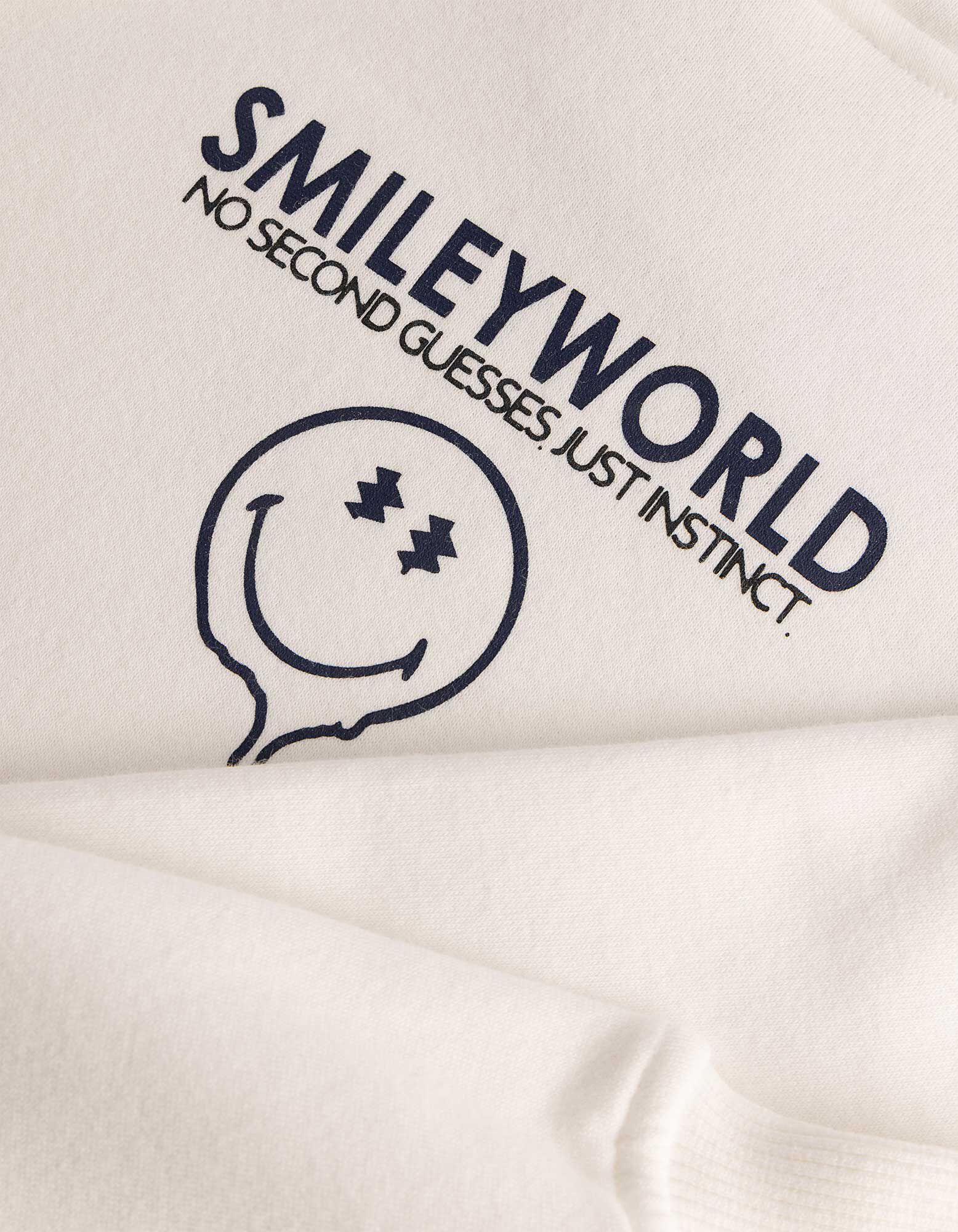 Hoodie - SmileyWorld&reg; - Off-White