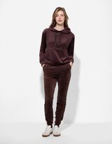 Broek - Fluweel - donkerbruin