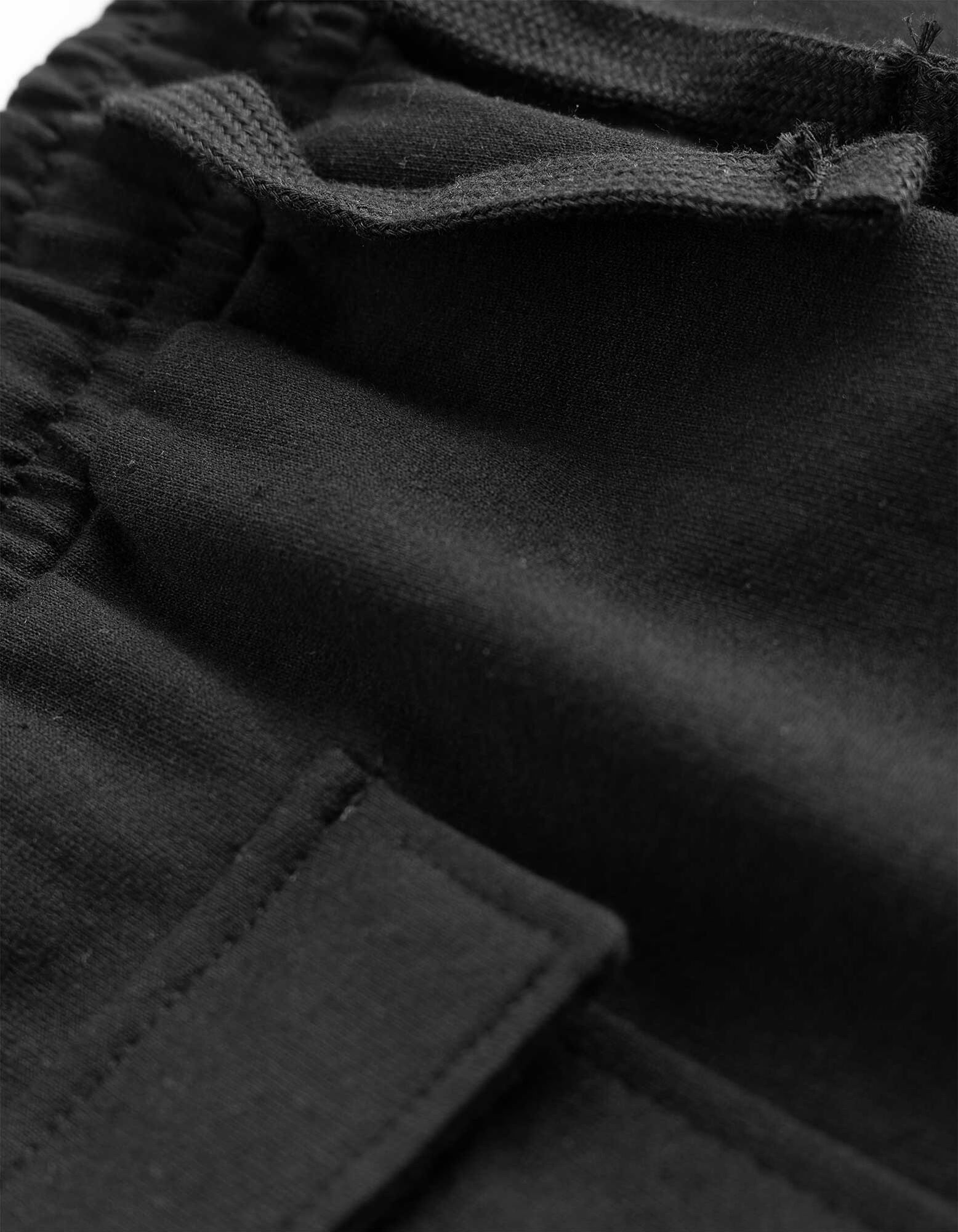 Short cargo - Molleton - noir
