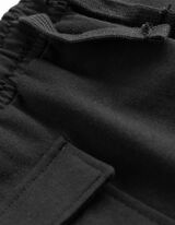 Short cargo - Molleton - noir