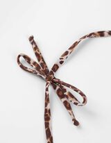 Bikiinitopp - Leopardimuster - pruun