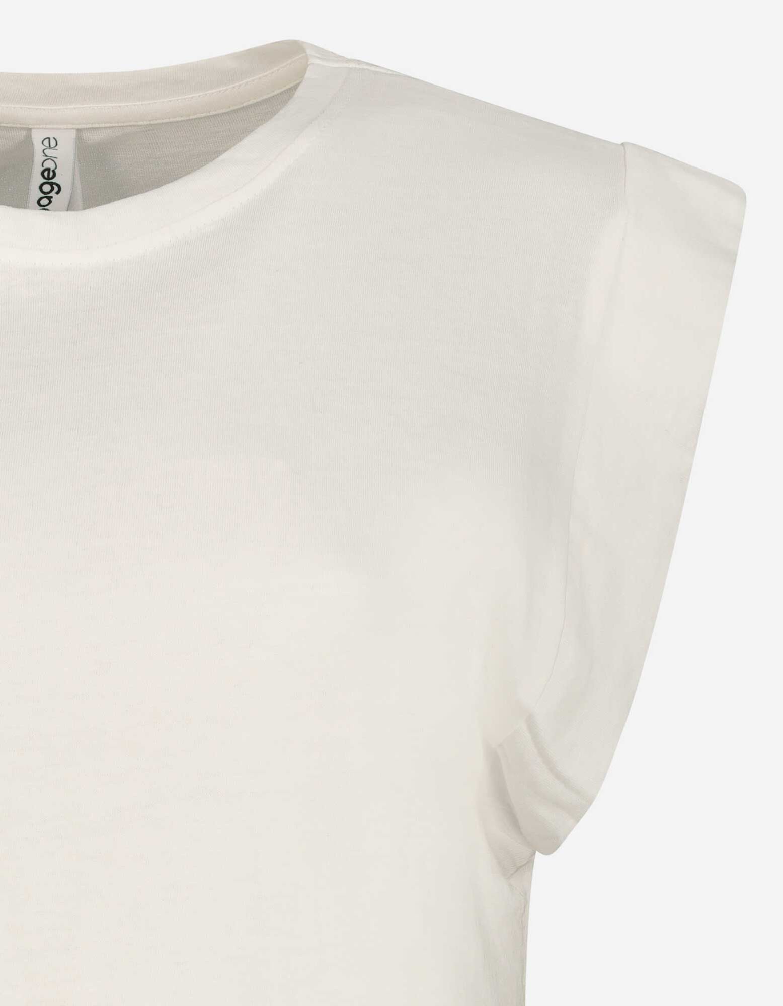 Shirt - Ronde hals - wit