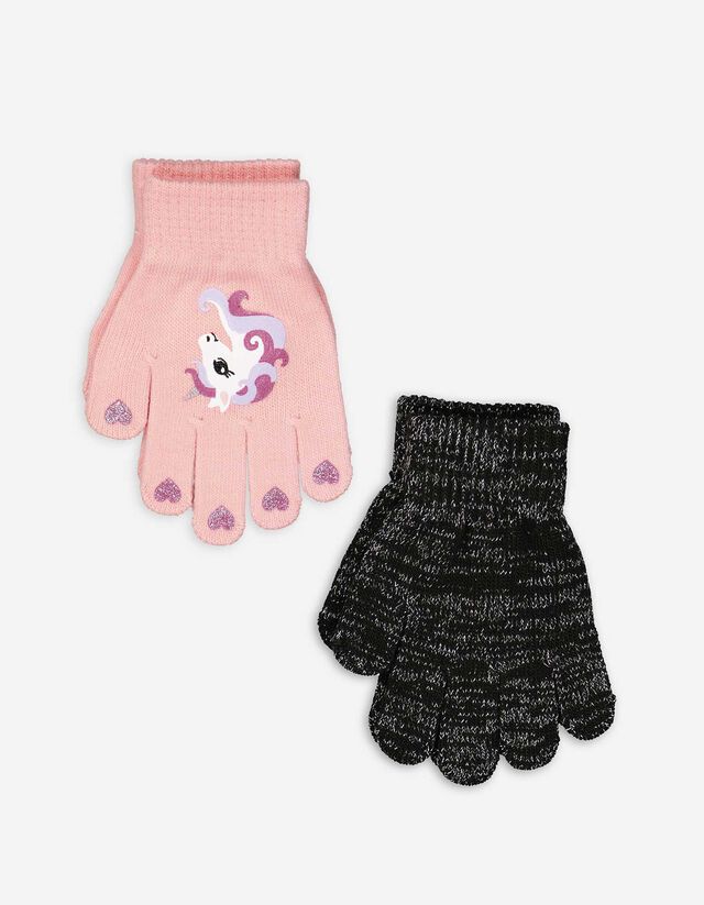 Guanti - Confezione da 2 - rosa