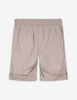 Bermuda  - Risvolti fissi sul fondo gamba - beige