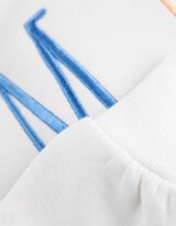 Pulover - Vezenina - belo