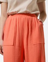 Palazzo - Musselin - Orange