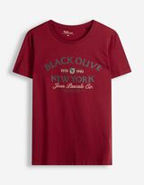 T-Shirt - Dunkelrot