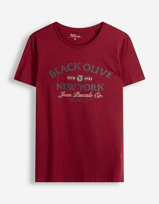 T-Shirt - Dunkelrot