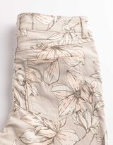 Caprihose - Twill - wei&szlig;