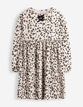 Jurk - Cr&ecirc;pe - Beige