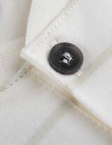 Set aus Langarmshirt und Hose - Streifen - wei&szlig;