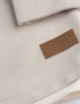 Maglia a manica lunga - Oversized Fit - beige