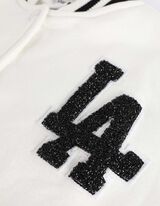 Giacca stile college - Stampa sul retro - bianco