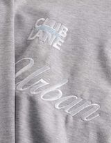 Sweatshirt - Polokragen - grau