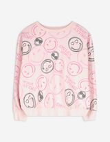 Sweatshirt - SmileyWorld® - rosa