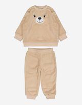 Set maglia + pantaloni - Ricami - beige