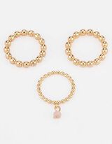 Damen Ring - 3er-Pack  