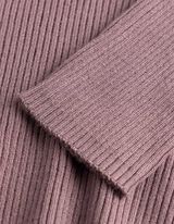 Pullover - Rippenstruktur - Lila