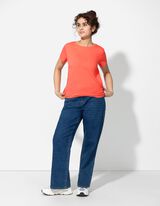 T-shirt - Scollo rotondo - rosso chiaro