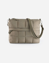 Borsa a tracolla - Scomparto per monete con zip - verde