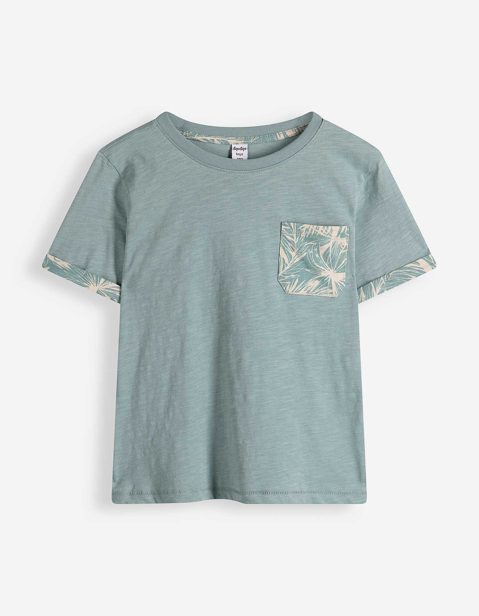 Ensemble T-shirt et short  - Manches courtes - bleu clair