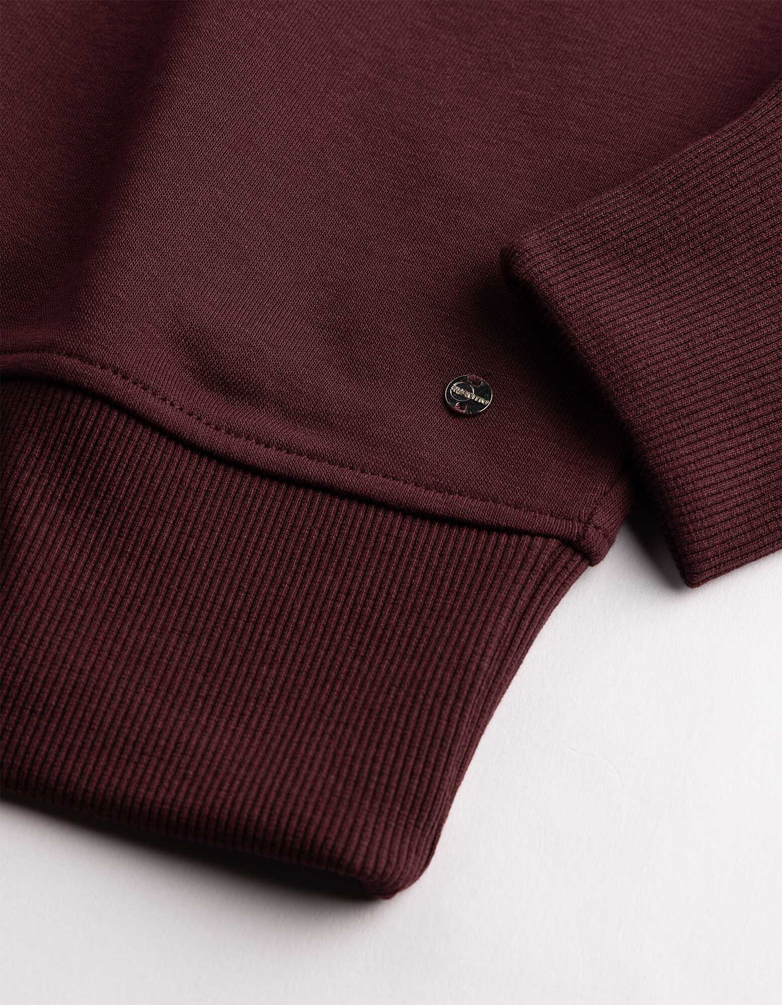 Sweatshirt - Oversized Fit - Lila