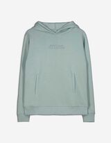 Felpa con cappuccio - Statement - turchese