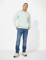 Sweatshirt - Kapuze - hellblau