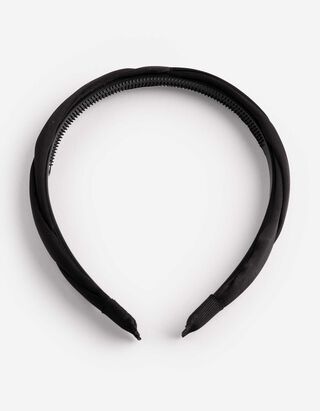 Haarschmuck - Weiches Material - Schwarz