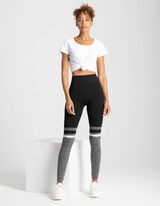 Legging - Met stretch - zwart