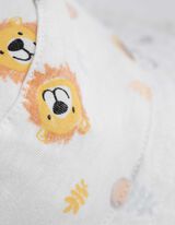 Chapeau d’été - Imprimé all-over - blanc