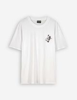 T-shirt - Impronta sul retro - bianco