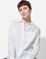 Halenka - Náprsní kapsa - bílá