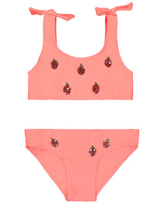 M&auml;dchen Bikini mit Pailletten