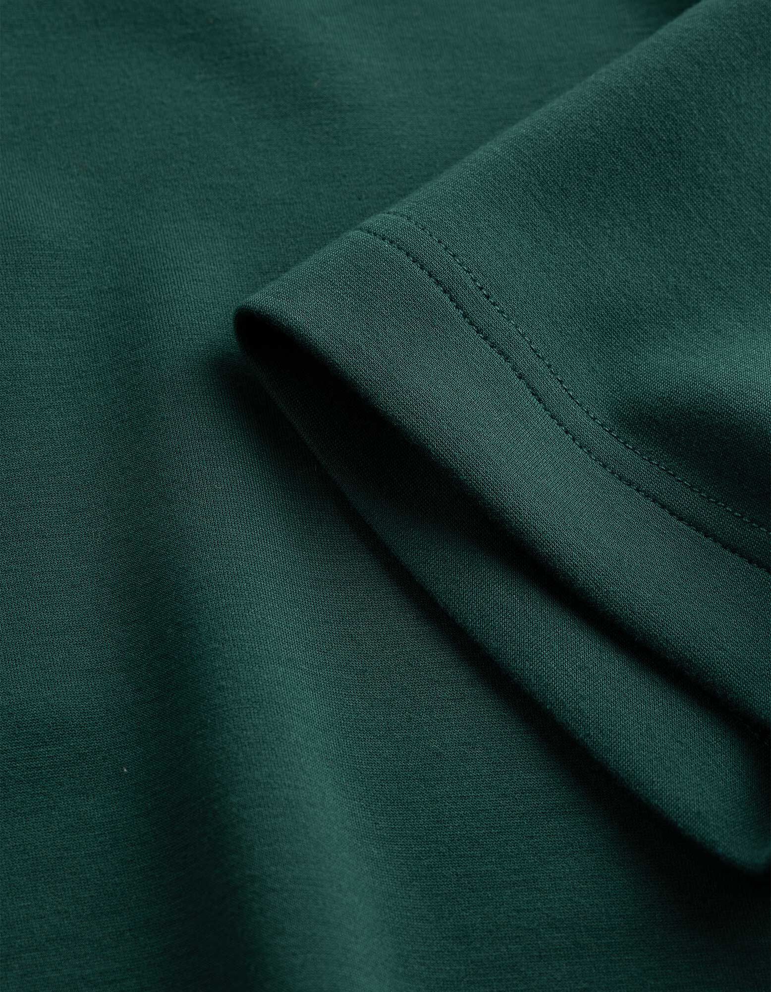 T-Shirt - Modal-Anteil - Dunkelgr&uuml;n