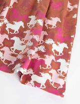 Kleit - allover-tr&uuml;kk - helepruun