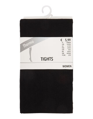 Damen Thermo-Strumpfhose in Melangeoptik