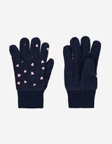 Guanti - Stampa allover - blu scuro