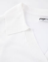 Strickshirt - Viskose-Mix