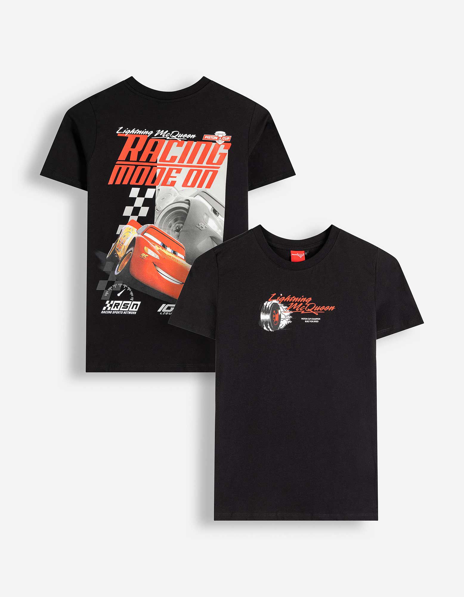 T-Shirt - Cars - Schwarz