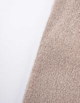Strickshirt - Viskose-Mix - beige