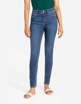 Jeans - Effetti scolorito - blu scuro