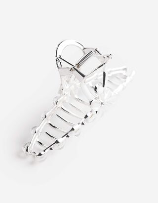 Haarklammer - silberfarben