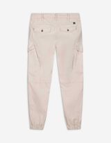 Cargobroek - Regular waist - beige