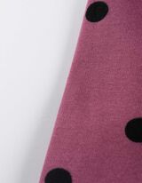 Leggings - Allover-Print - lila