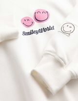 Hoodie - SmileyWorld&reg; - Off-White